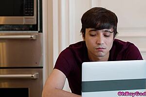 ricky and penny in deepthroat action.