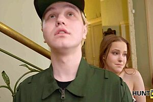 The ex-military cuckold just surrenders her pussy like that.