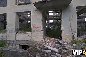 Vip4k echoes of inhuman fucking outdoors