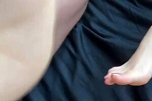 I caught my lingerie model masturbating on set, POV anal!