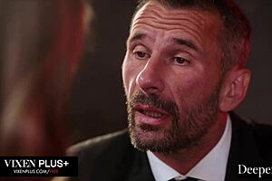 Octavia Red spanked and fucked in bondage!