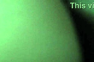 Mixed couple shows off big ass in intimate moment.