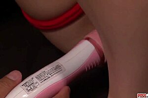 Exclusive Japan bondage group sex with Sana Anzyu is intense