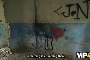 Vip4k echoes of inhuman fucking outdoors