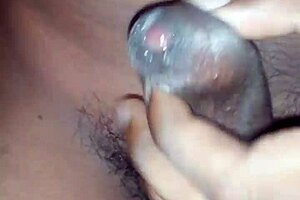 she asks, 'want to see my horny cock cum?'