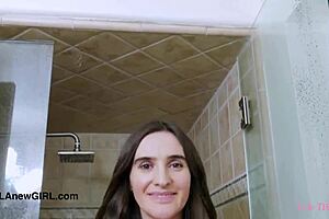 Gorgeous Czech Model Enjoys Shower Time