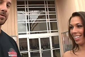 Brunette Mom Rides Big Cock!