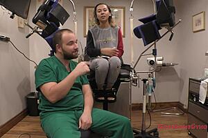 Kalani luana's yearly physical checkup backstage