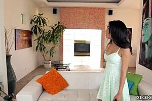 Maya Bijou takes huge big black cock in interracial sex session