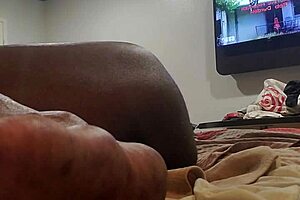 I'm jacking off while watching my own porn videos