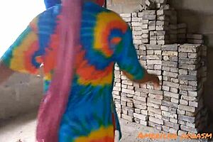 My friend and i ruined my stepmom guts in the bricks