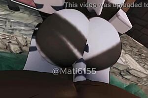 Hey, we're roleplaying in the pool, fucking her ass hard, and it turns into a threesome with that monster cock.