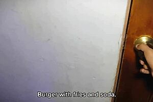 stepbrother comes into my room to fuck my tight ass while im on a call