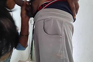 Can you believe desi lady took big cock in mouth shocking mother-in-law?