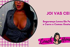 Security Takes Him To The Car For Delicious Guided Jerk Off Instructions