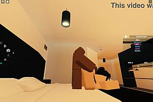 129 Roblox Porn Blacked Scene Unfolds