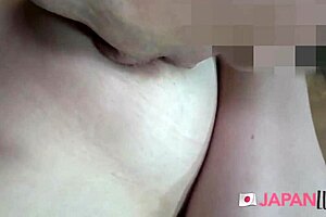 japanese teen with thick curvy ass enjoys deep pussy banging and cumload