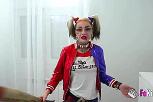 Lady Medusa As Nasty Harley Quinn Seeks Big Cock