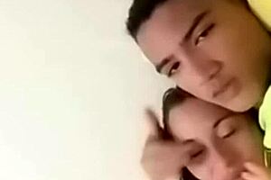 Sexy couple having sex in bed