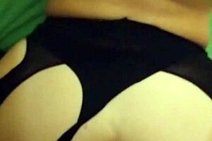 I see this blonde teacher in stockings and my cock gets so hard