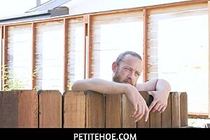 petitehoe - lily glee the petite 18+ pornstar cant resist her new fitness instructors huge cock