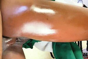 A quick meeting with school friend in public setting