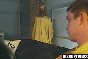 young guys in frat house