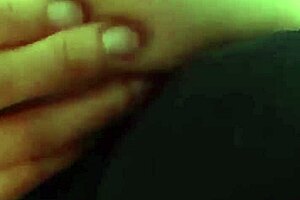 Mature woman wants her big natural tits nipple sucked in homemade setting.