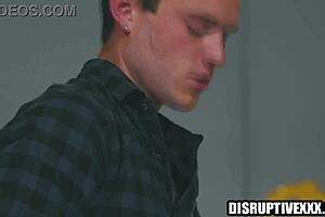 young guys in frat house