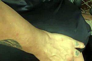 here, husband, enjoy this blonde sex doll with anal features