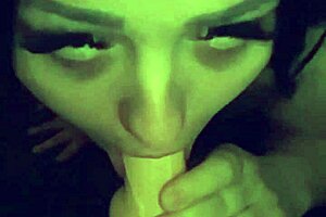 I love sucking on my dildo