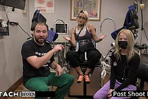 Doctor Tampa Gives Channy Crossfire Hitachi Orgasm 😍