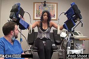 human guinea pig receives mandatory hitachi orgasms from doctor in tampa hospital