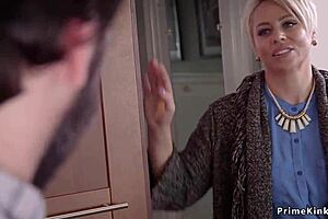 Blonde Step Mom And Teen Feel Intense Pleasure Sharing Cock In Hardcore Threesome