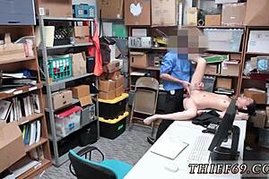 Fake Cop's Strapon First Time with Big Tits