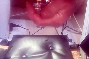 bottle up my ass insertion solo