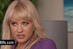 busty jessica fucks her stepson taboo!