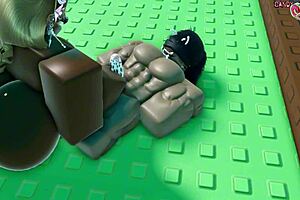 viper didn't let candy play the game in peace, so she fucked him dry in femdom style