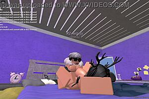 Rich slut bends over for doggystyle pounding