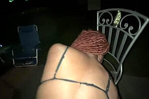 anal teen 18+ step daughter spreads gaping ass for jamaican stepdad in backyard fuck