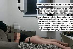 Bruna Silva's back as a hotwife