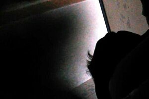 I spy on her in the toilet for some voyeur fun.