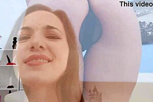 brunette slut kristy black takes anal in 4on1 orgy