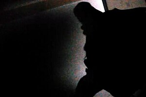 I spy on her in the toilet for some voyeur fun.