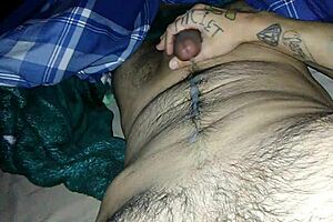 Darius Andino Cums Hard in Masturbation Session