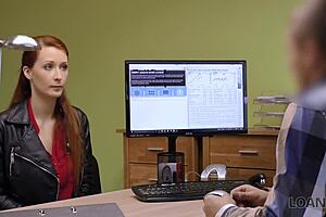 Isabella fucks for big loan!