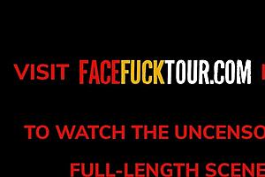 i busty tattooed blonde slut get rough face fucked in homemade sex tape with big cock