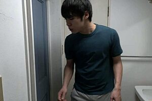 Reiko Seo gets intense creampie during close mating session.