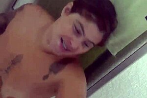 After shower filming, I offered my ass to four guys