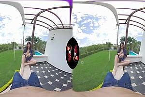 vrlatina com tight anal sex in 5k vr